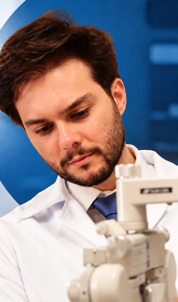 Médico residente em atendimento no Honorp